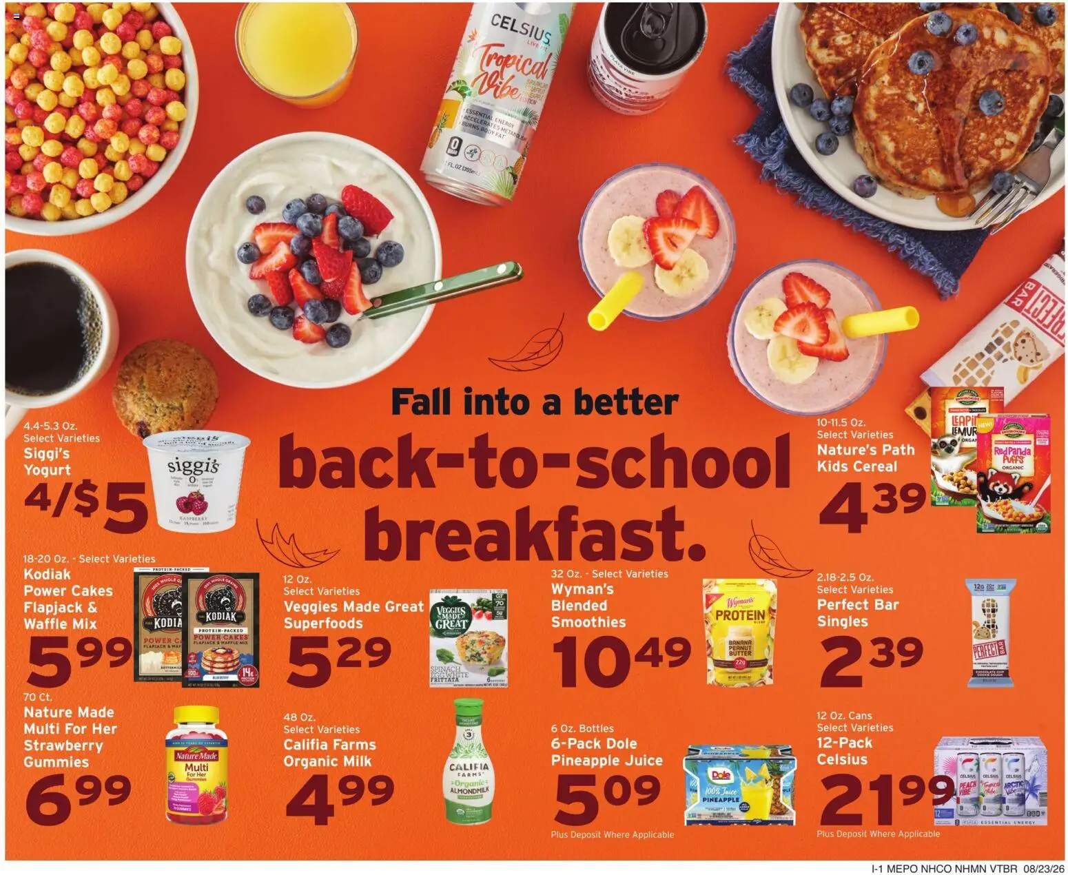 Hannaford Weekly Ad - valid from 08/23/2026 | Page: 12 | Products: Milk, Butter, Juice, Protein