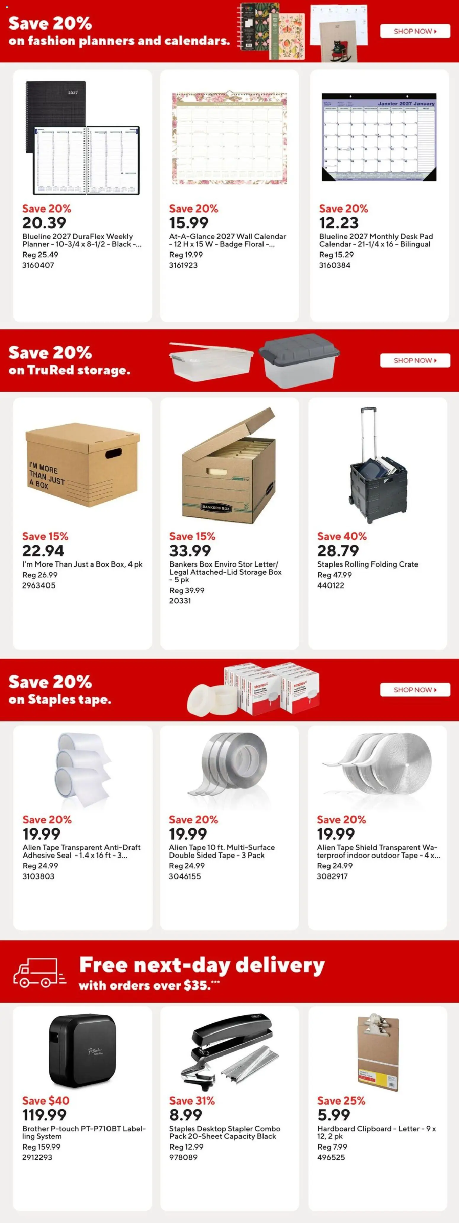 Staples flyer valid from Oct 28, 2026 | Page: 16