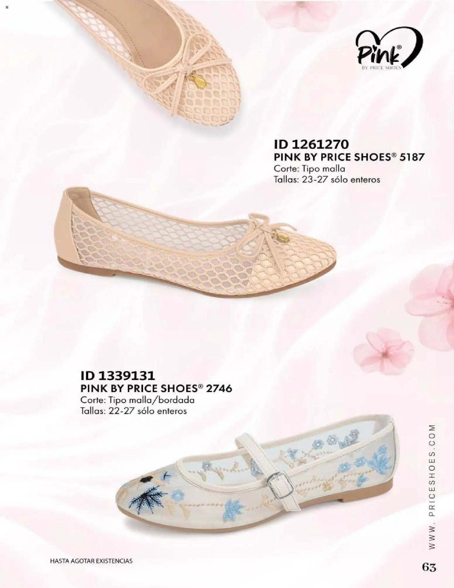 Nuevas ofertas de Price Shoes válidas en toda la República Mexicana desde el 09.05.2026. ¡Encuentra las mejores ofertas en Price Shoes catálogo Especial Vestir! | Página: 63 | Productos: Malla