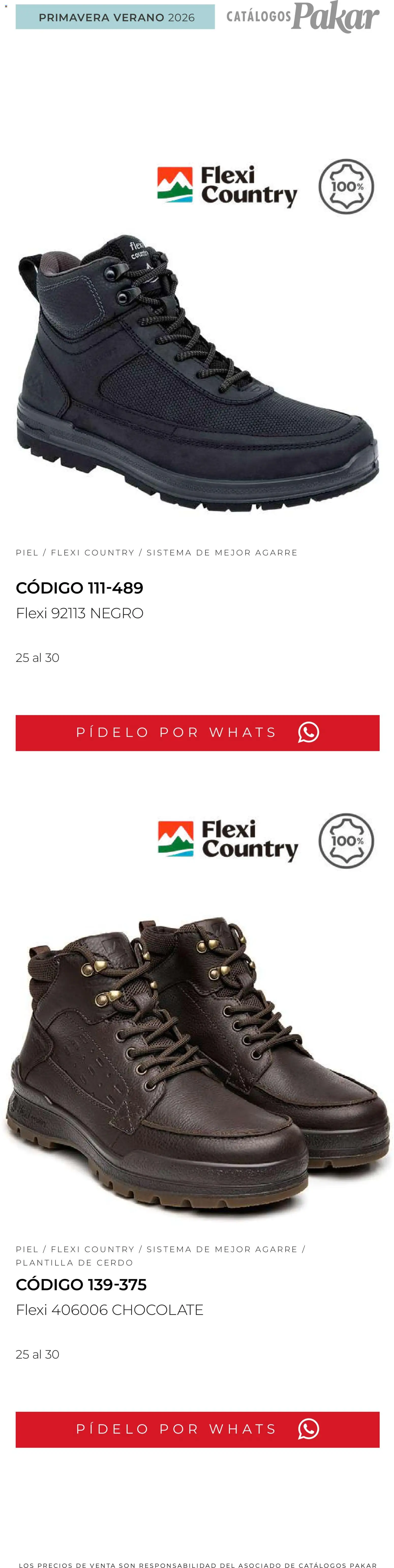 Nuevas ofertas de SC Pakar válidas en toda la República Mexicana desde el 04/03/2026. ¡Encuentra las mejores ofertas en SC Pakar catálogo Flexi PV26! | Página: 195 | Productos: Chocolate, Cerdo
