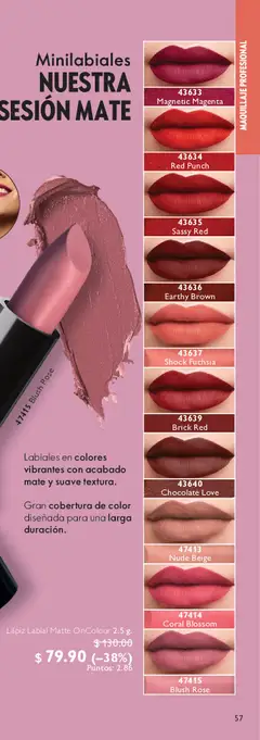 Vista previa de Oriflame campaña 7 2026, nuevo folleto de la tienda, válido en México a partir del 09.05.2026 | Página: 113