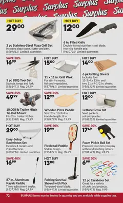 Preview of Princess Auto flyer - 2 Week Sale! from shop Princess Auto valid from Jun 30, 2026 | Page: 77 | Products: PC, Cutter, Grill, Pizza
