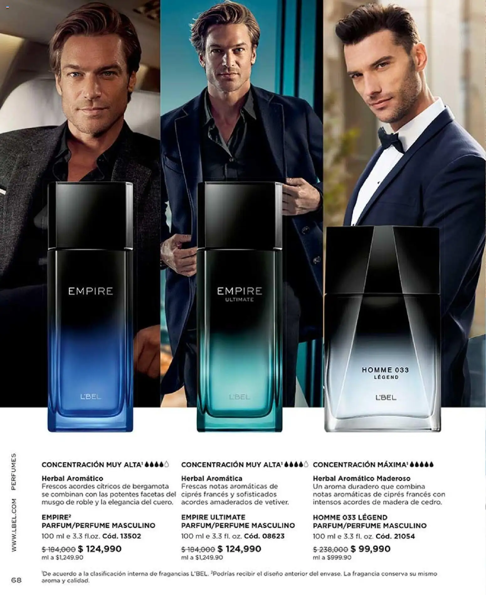 L'Bel revista - valida desde el 07/08/2026 | Página: 68 | Productos: Fragancia