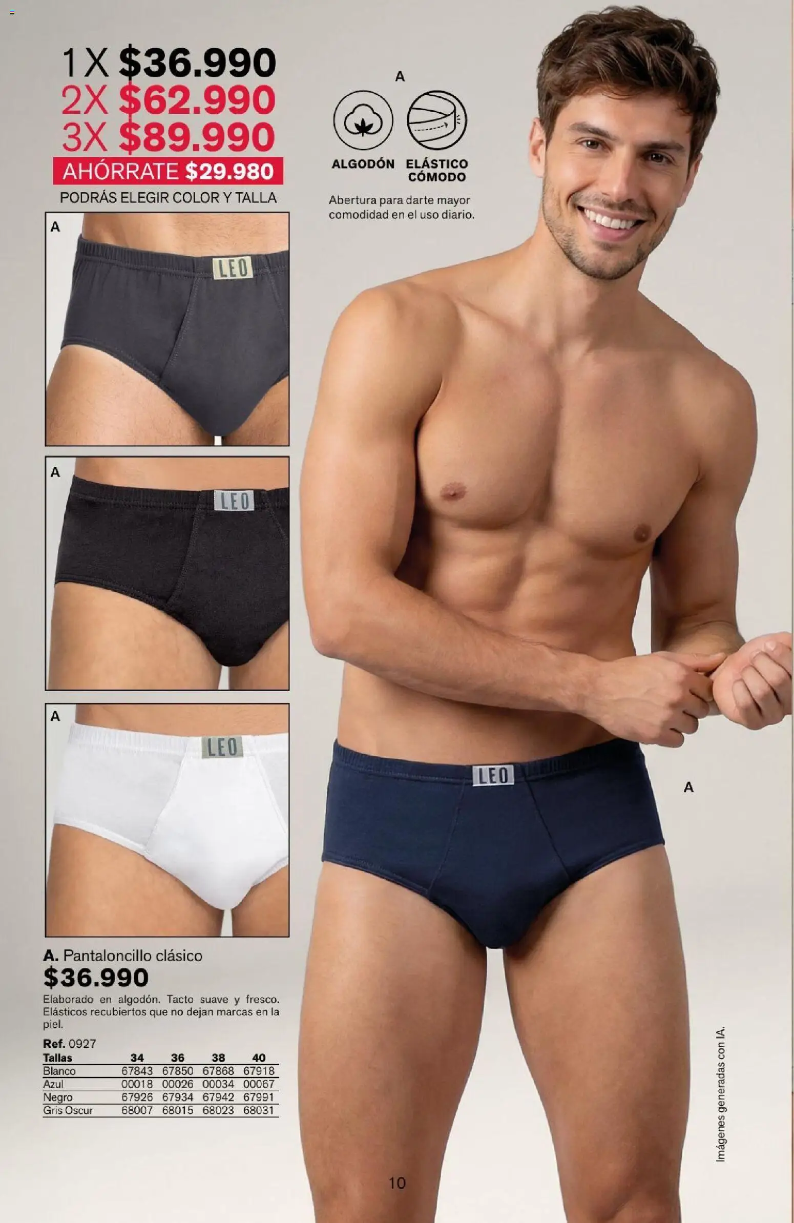 Leonisa revista - valida desde el 04/08/2026 | Página: 10 | Productos: Algodón