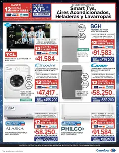 Vista previa Carrefour ofertas válido desde el 07/07/2026 | Página: 30 | Productos: Aire acondicionado, Lavarropas, Heladera