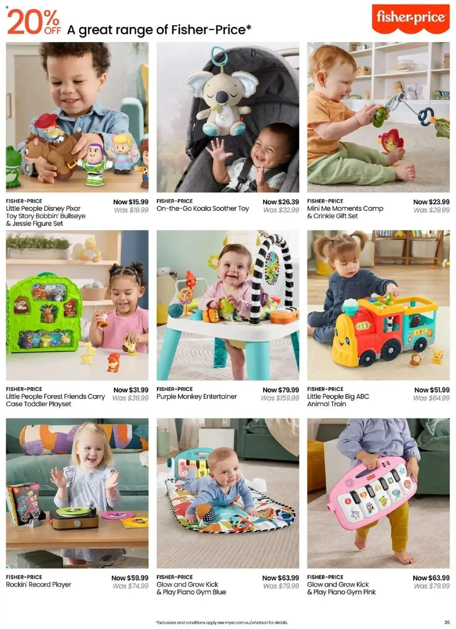 Myer - Toy Sale - 14/09/2026 > weekly / monthly specials | Page: 28 | Products: Player, Case, Record player