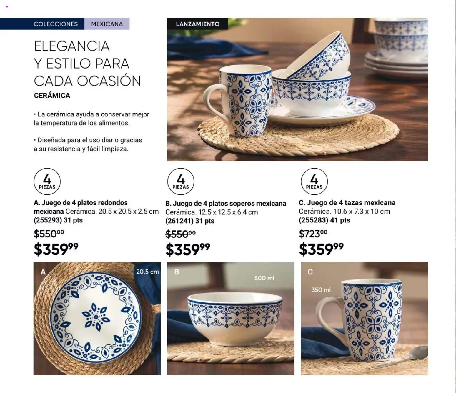 Nuevas ofertas de AVON válidas en toda la República Mexicana desde el 21/08/2026. ¡Encuentra las mejores ofertas en AVON Casa & Estilo 13 2026! | Página: 4 | Productos: Juego