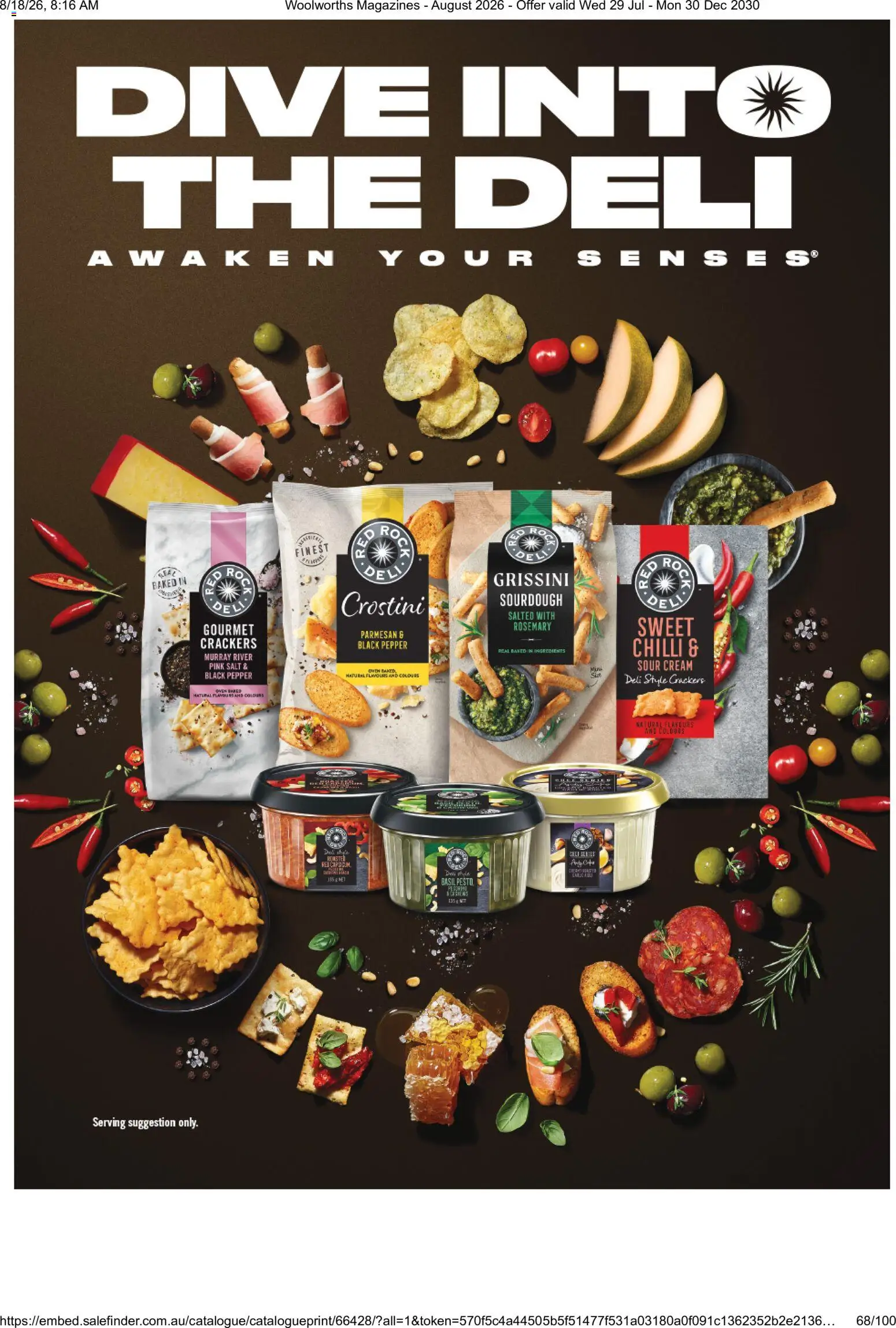 Woolworths catalogue - valid from 01/08/2026 | Page: 68 | Products: Cream, Salt, Pepper, Pesto