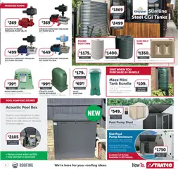 Preview of Stratco catalogue - valid from 03/07/2026 | Page: 9 | Products: Door, Fence, Pumps, Cream