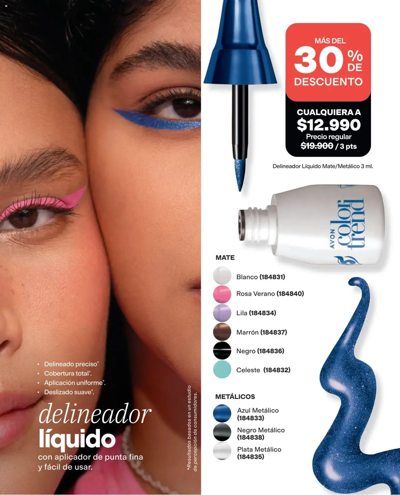 Avon revista - valida desde el 03/08/2026 | Página: 47 | Productos: Delineador