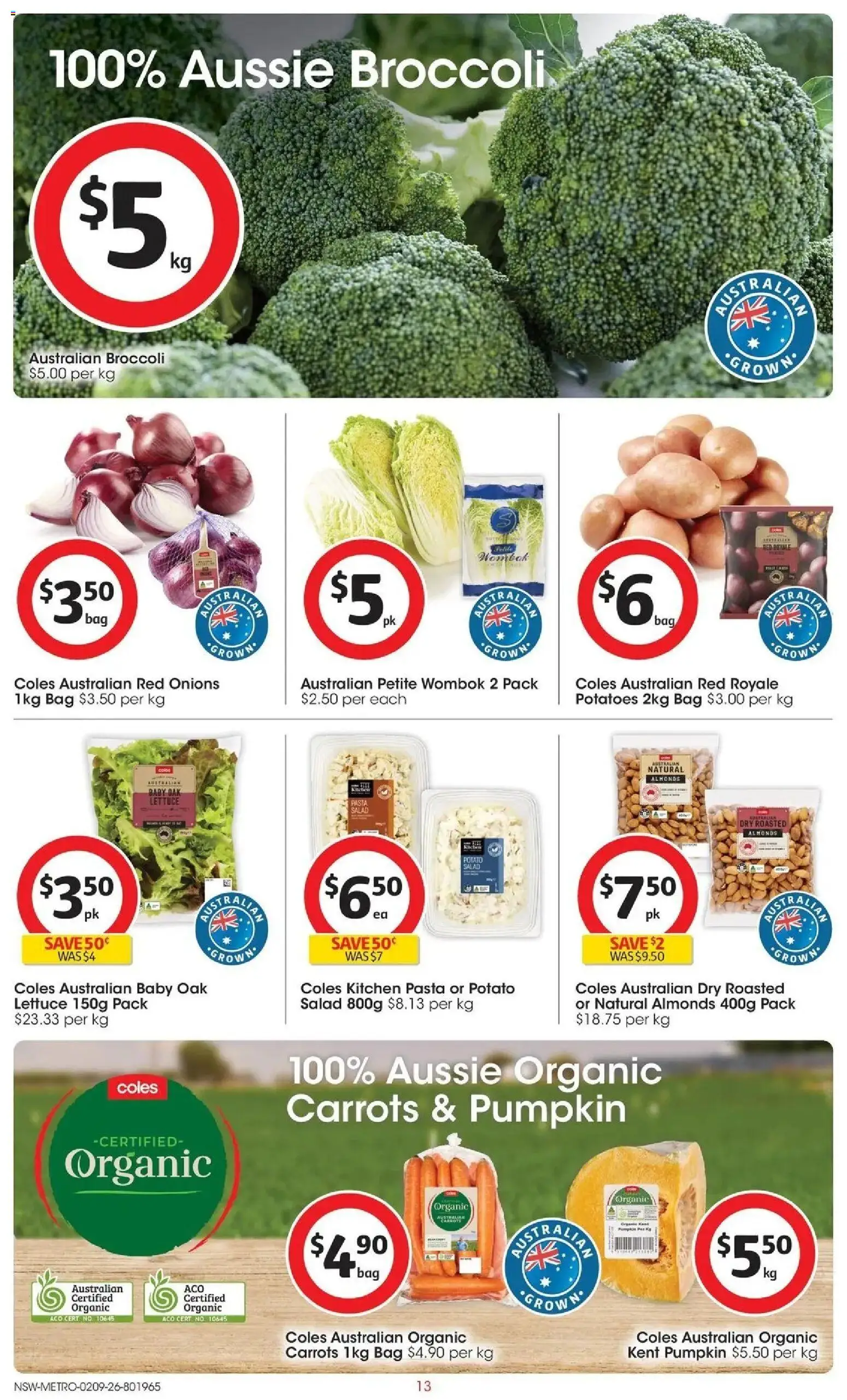 ﻿Coles catalogue valid from 02/09/2026 > Online Australia | Page: 13