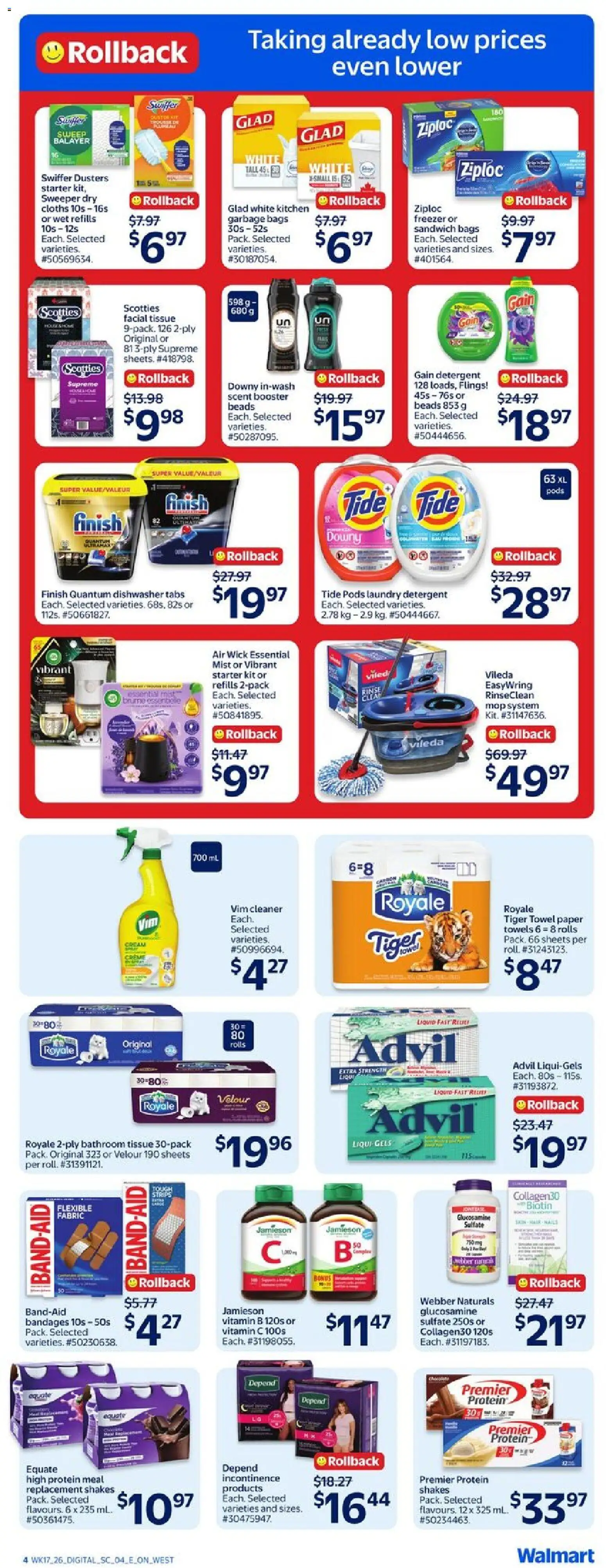 Walmart flyer valid from 21.05.2026 | Page: 7 | Products: Cream, Freezer, Dishwasher, Detergent