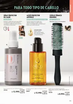Oriflame Catálogo válido desde el 30.05.2026 | Página: 113 | Productos: Nuez, Cepillo, Aceite