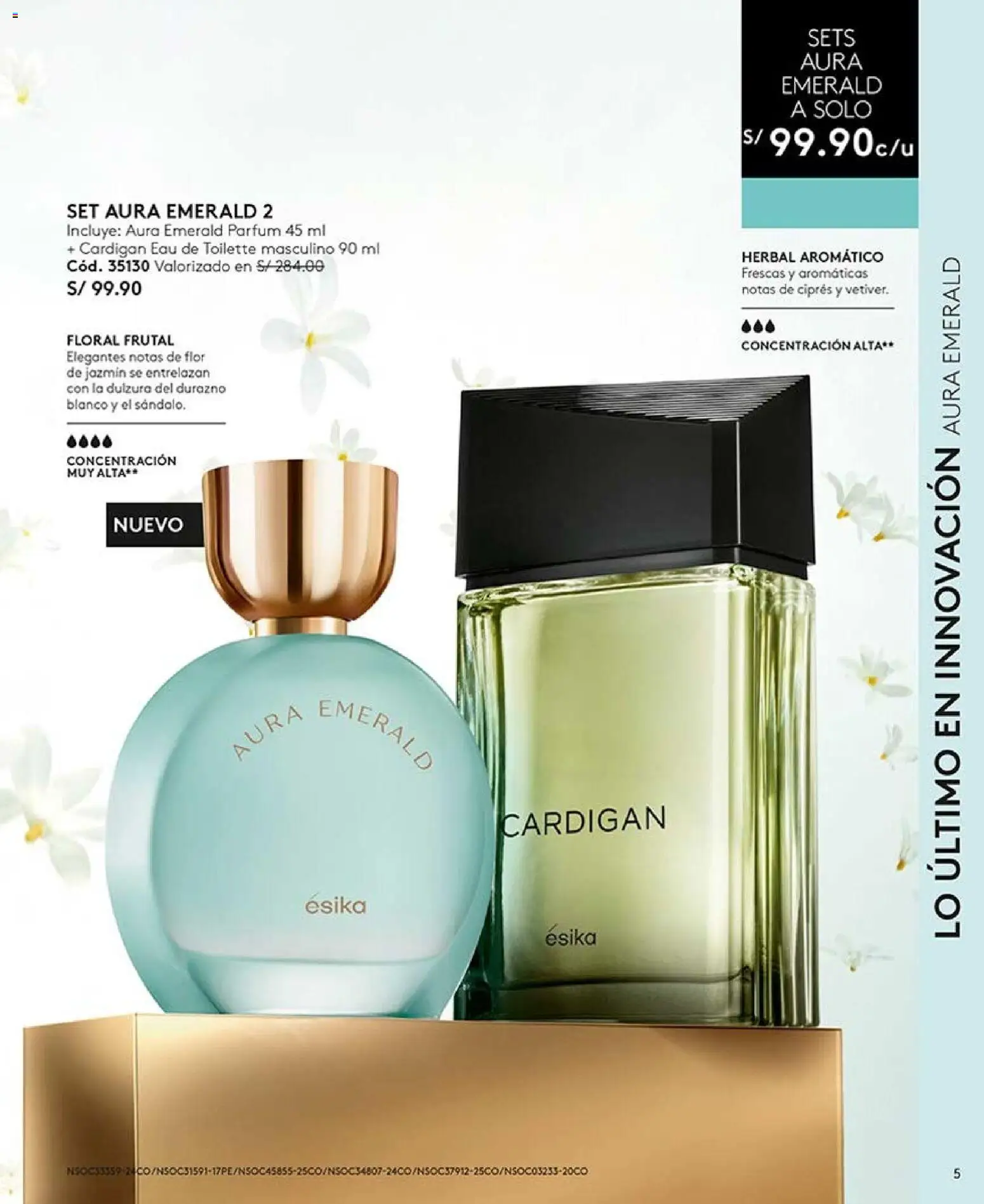 Catálogo Ésika válido desde 11/07/2026 | Página: 5 | Productos: Dulzura, EAU de Toilette