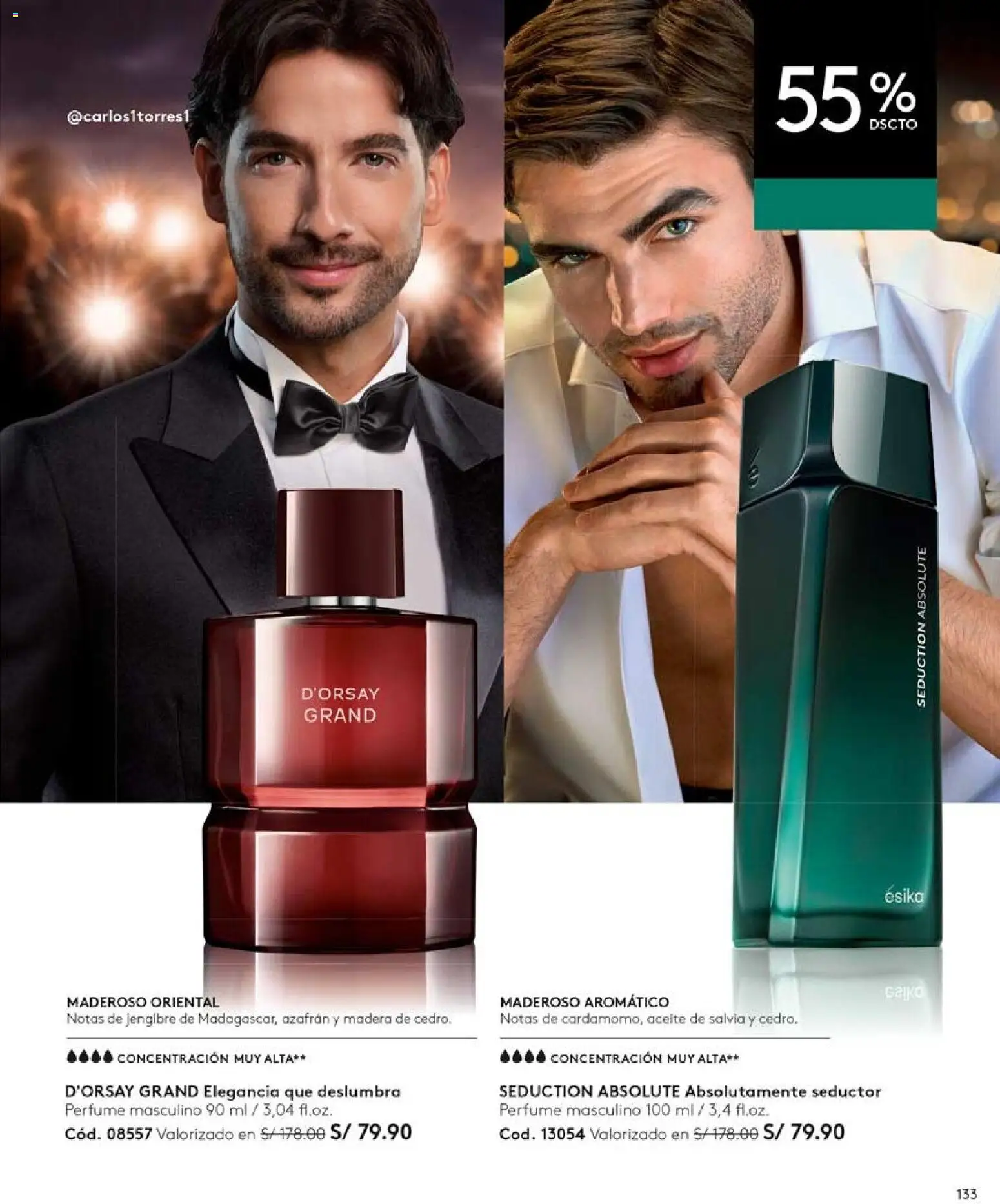 Catálogo Ésika válido desde 22/08/2026 | Página: 133 | Productos: Aceite, Jengibre, Perfume