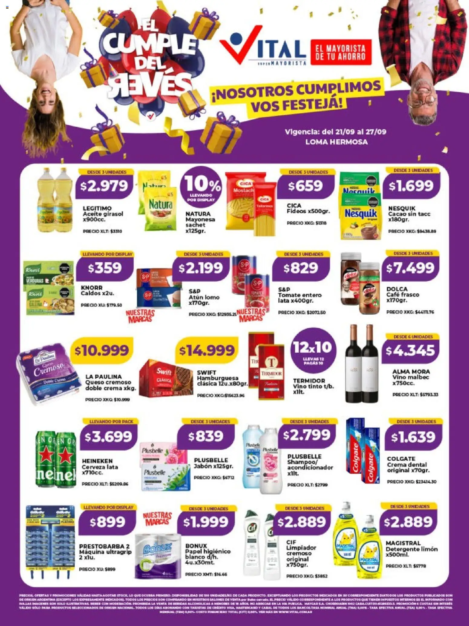 Vital Monday 21 September Catalogo Price Drop