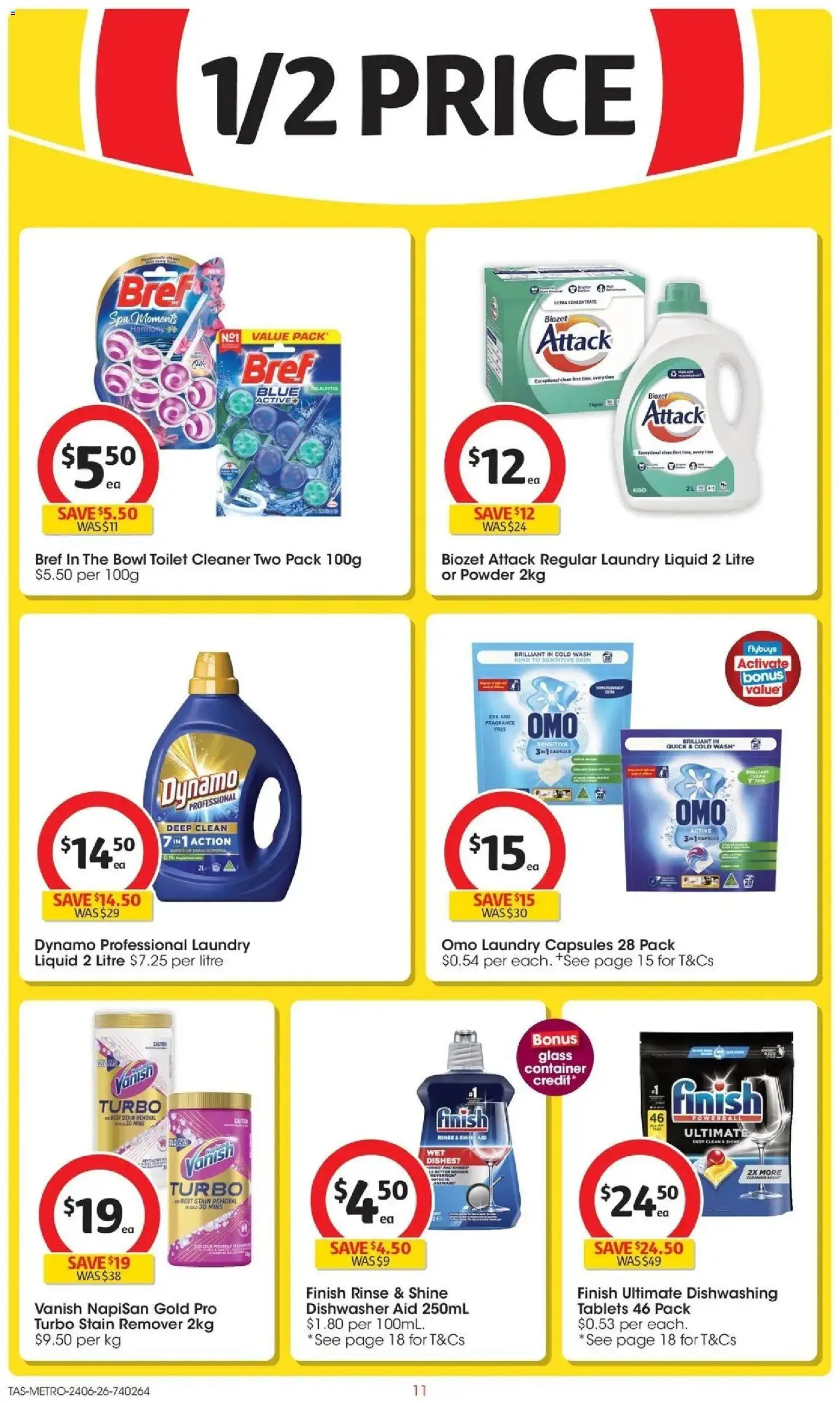 Coles catalogue - valid from 23/06/2026 | Page: 11 | Products: Fragrance, Powder, Stain remover, Laundry