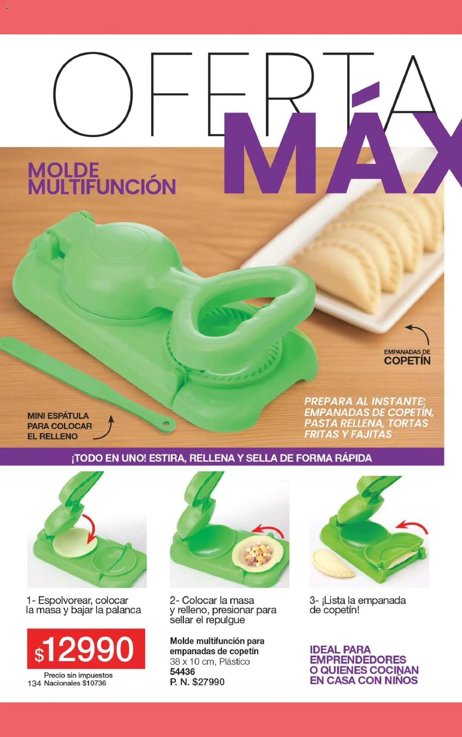 Gigot - CAMPAÑA 09 │ válido desde el 18.05.2026 | Página: 140 | Productos: Molde, Espatula, Pasta