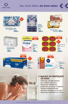 Sam's Club ofertas Beleza - Pré-Visualização do folheto da loja Sam's Club, válido de 18/08/2026 | Página: 5 | Produtos: Ômega 3, Tomate, Sabonete, Ômega