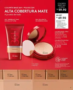 Vista previa de folleto Ésika catálogo - Campaña 14 de la Ésika válido desde 22/08/2026 | Página: 67 | Productos: Esponja, Espejo, Té, Polvo