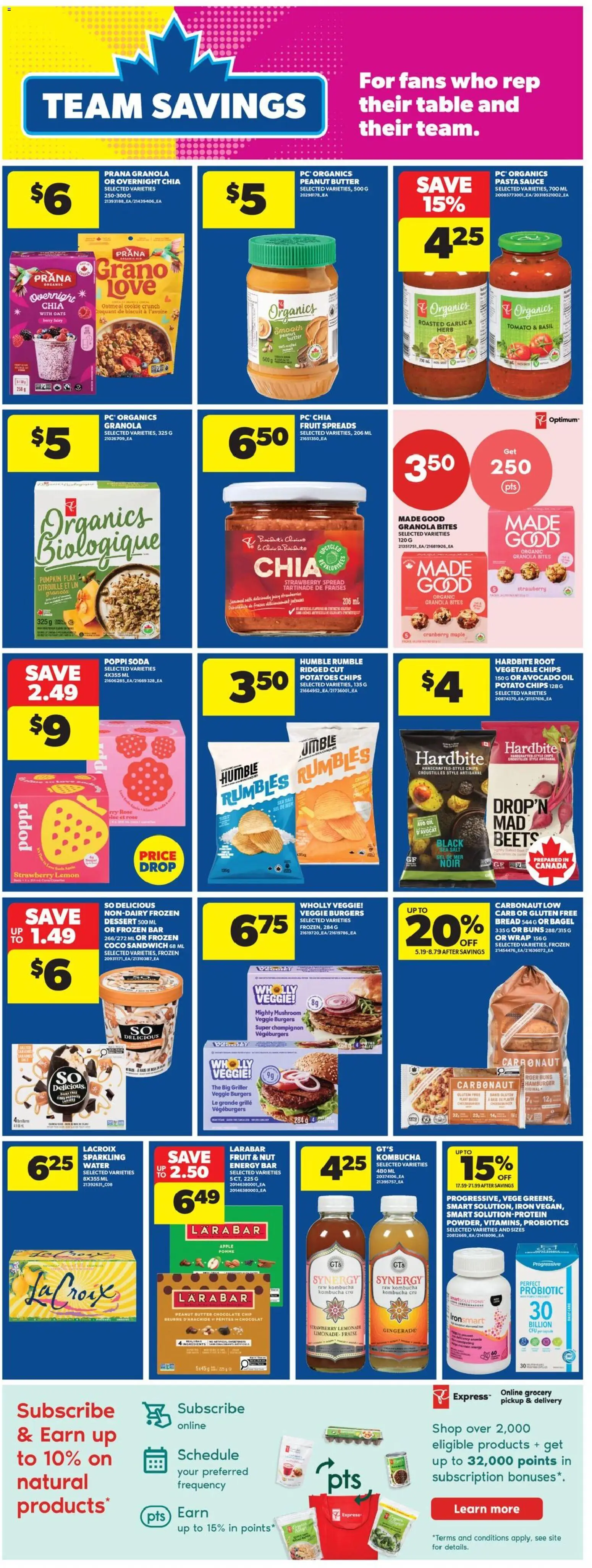 Real Canadian Superstore flyer valid from 18.06.2026 | Page: 29 | Products: Table, Bread, Chocolate, Pumpkin