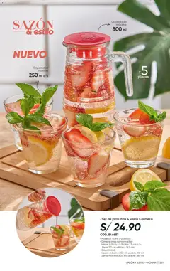 Vista previa de folleto Azzorti catálogo - Campaña 13 de la Azzorti válido desde 14/08/2026 | Página: 253 | Productos: Vasos