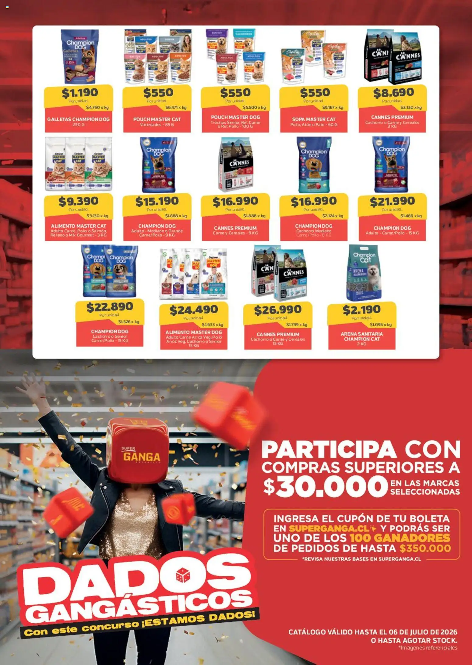 Super Ganga Ofertas │ válido desde el 16.06.2026 | Página: 12 | Productos: Atún, Sopa, Cereales, Galletas
