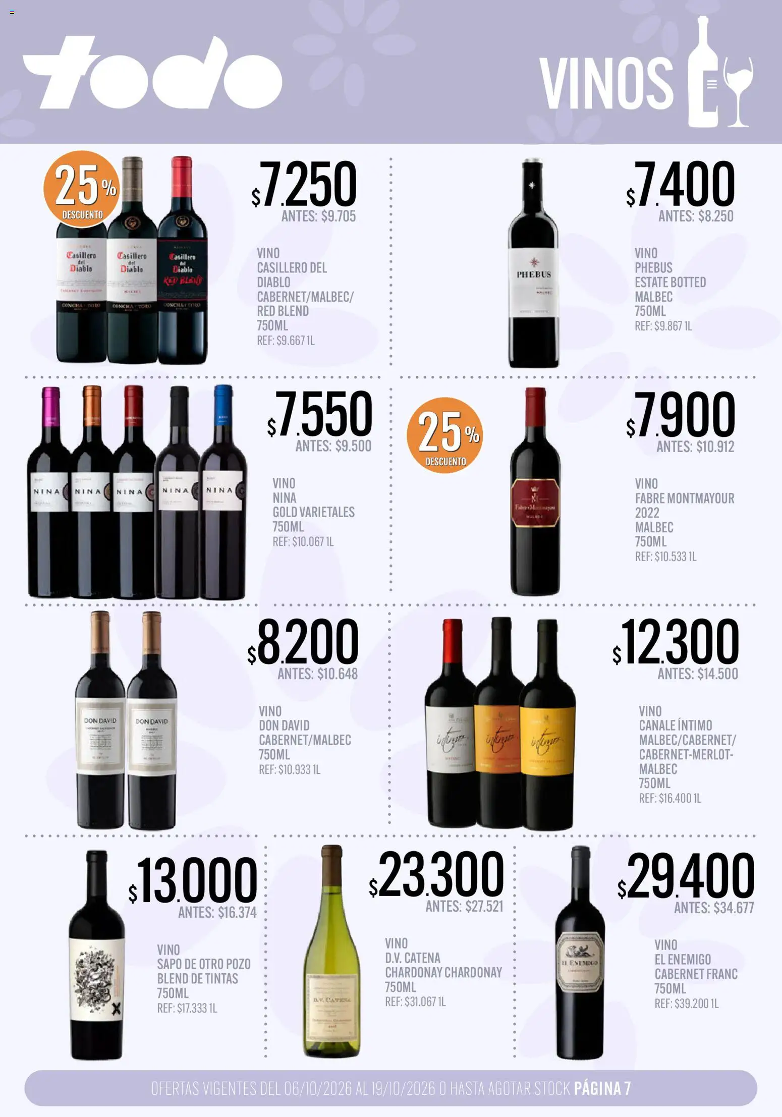 Supermercados TODO catálogo │ válido desde el 06/10/2026 | Página: 7