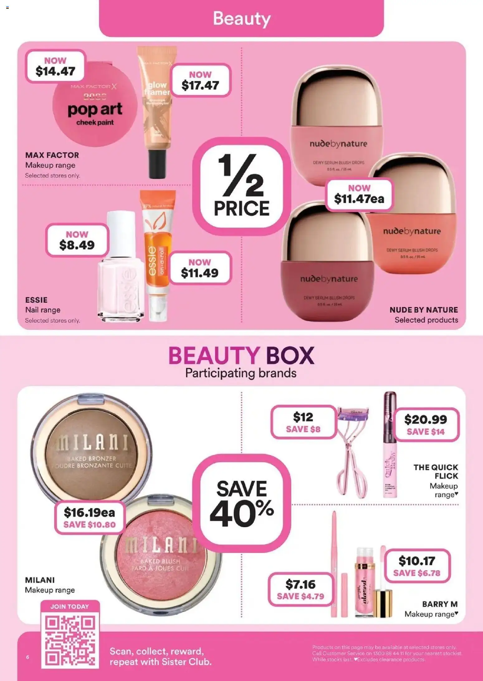 Priceline Pharmacy catalogue - valid from 30/07/2026 | Page: 6 | Products: Box, Bronzer, Blush, Makeup
