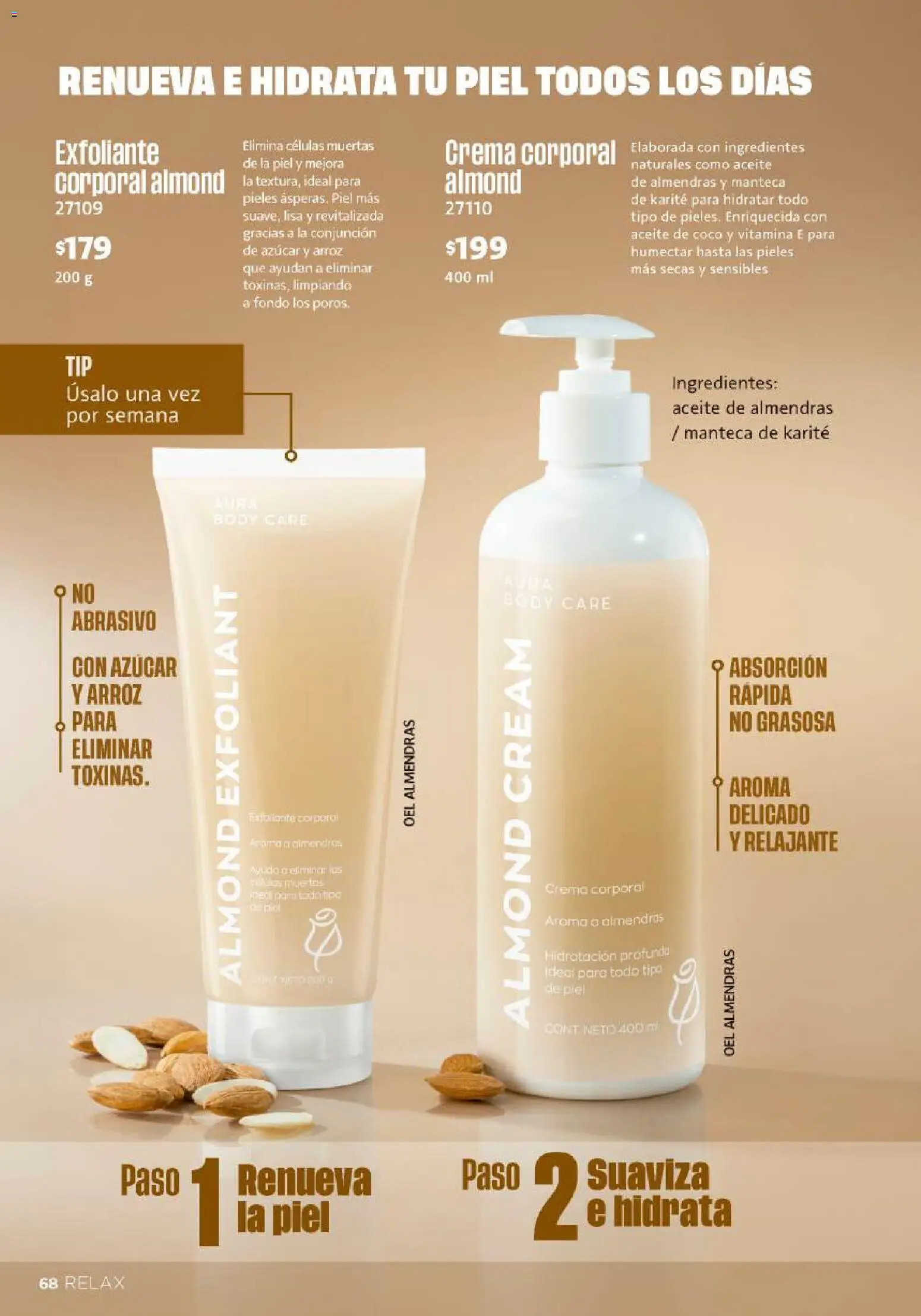 Nuevas ofertas de Ilusión válidas en toda la República Mexicana desde el 01/08/2026. ¡Encuentra las mejores ofertas en Ilusión catálogo Otoño! | Página: 70 | Productos: Azúcar, Aceite, Arroz, Body