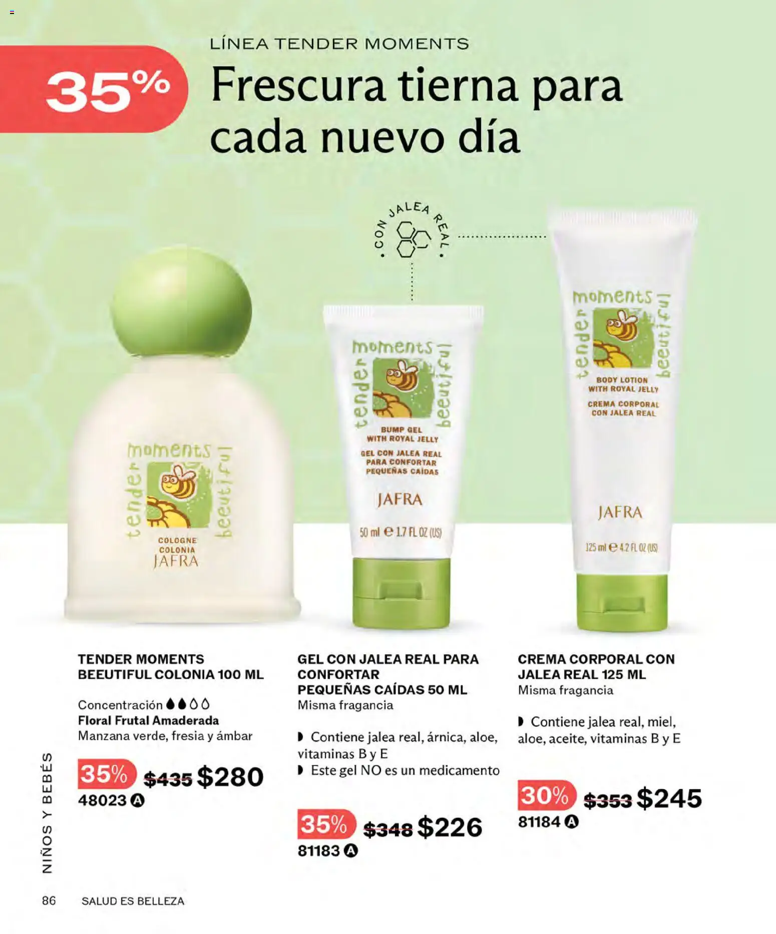 Nuevas ofertas de JAFRA válidas en toda la República Mexicana desde el 01/08/2026. ¡Encuentra las mejores ofertas en JAFRA catálogo! | Página: 86