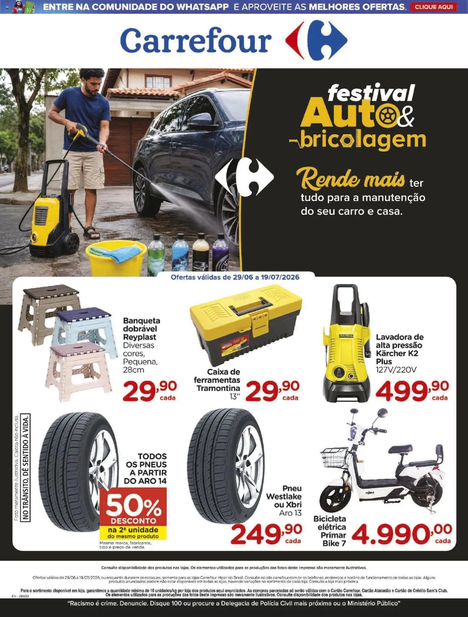 Carrefour ofertas Auto e Brico de 29/06/2026 cover