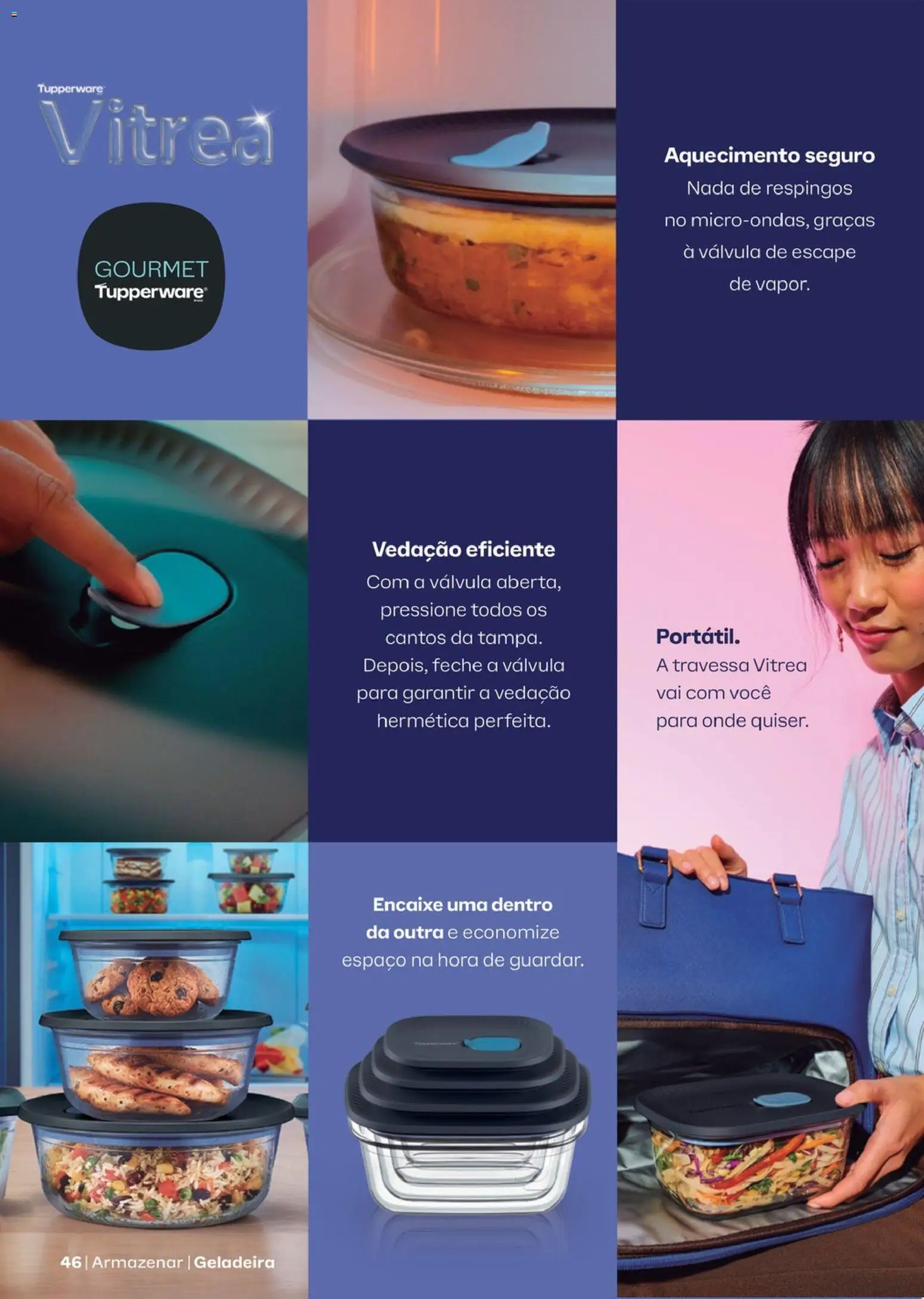 Tupperware Folheto - válido de 01/11/2026 | Página: 46 | Produtos: Geladeira, Travessa