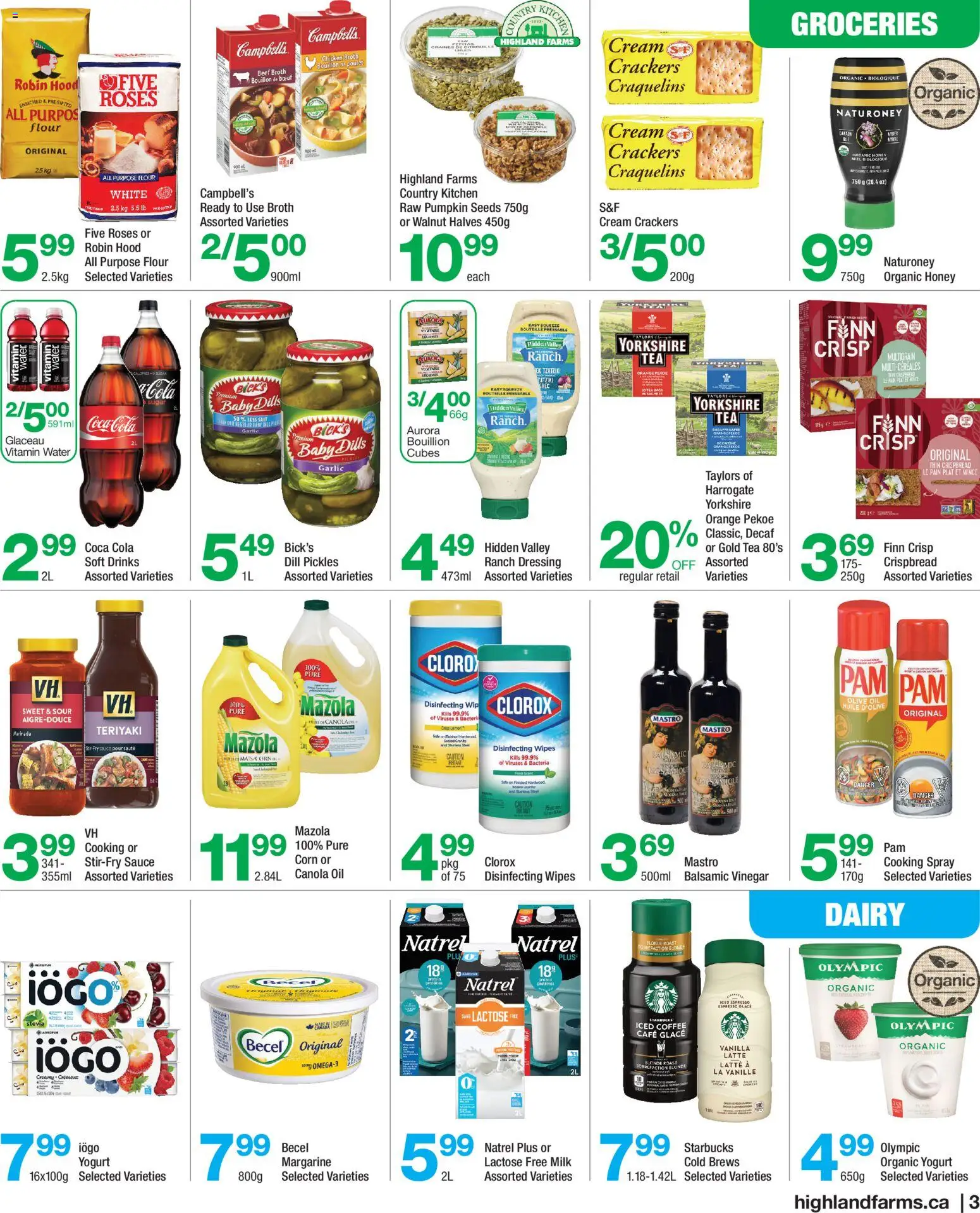 Highland Farms flyer valid from Oct 29, 2026 | Page: 3