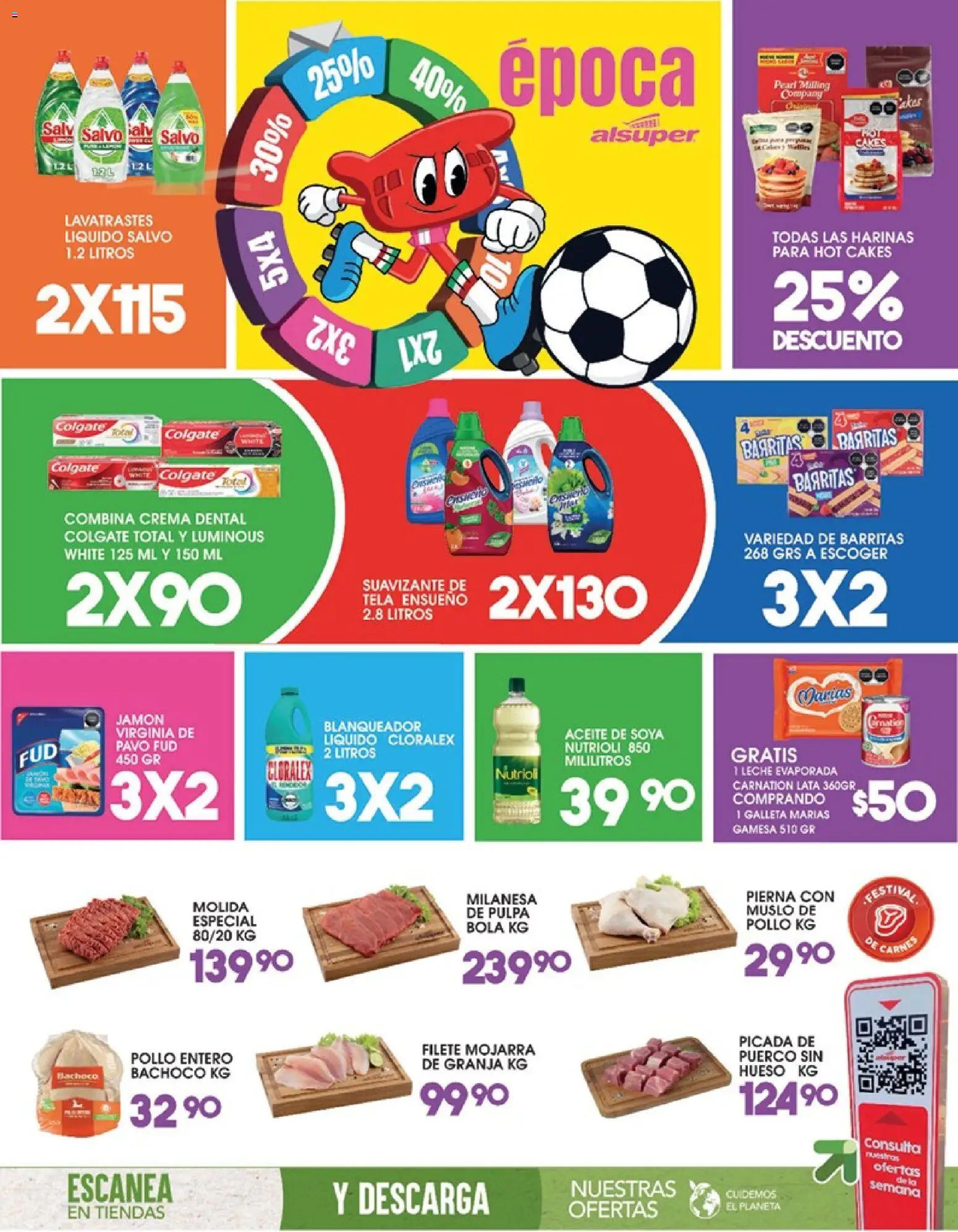 Nuevas ofertas de Alsuper válidas en toda la República Mexicana desde el 02.06.2026. ¡Encuentra las mejores ofertas en Alsuper folleto Chihuahua Estado! | Página: 8
