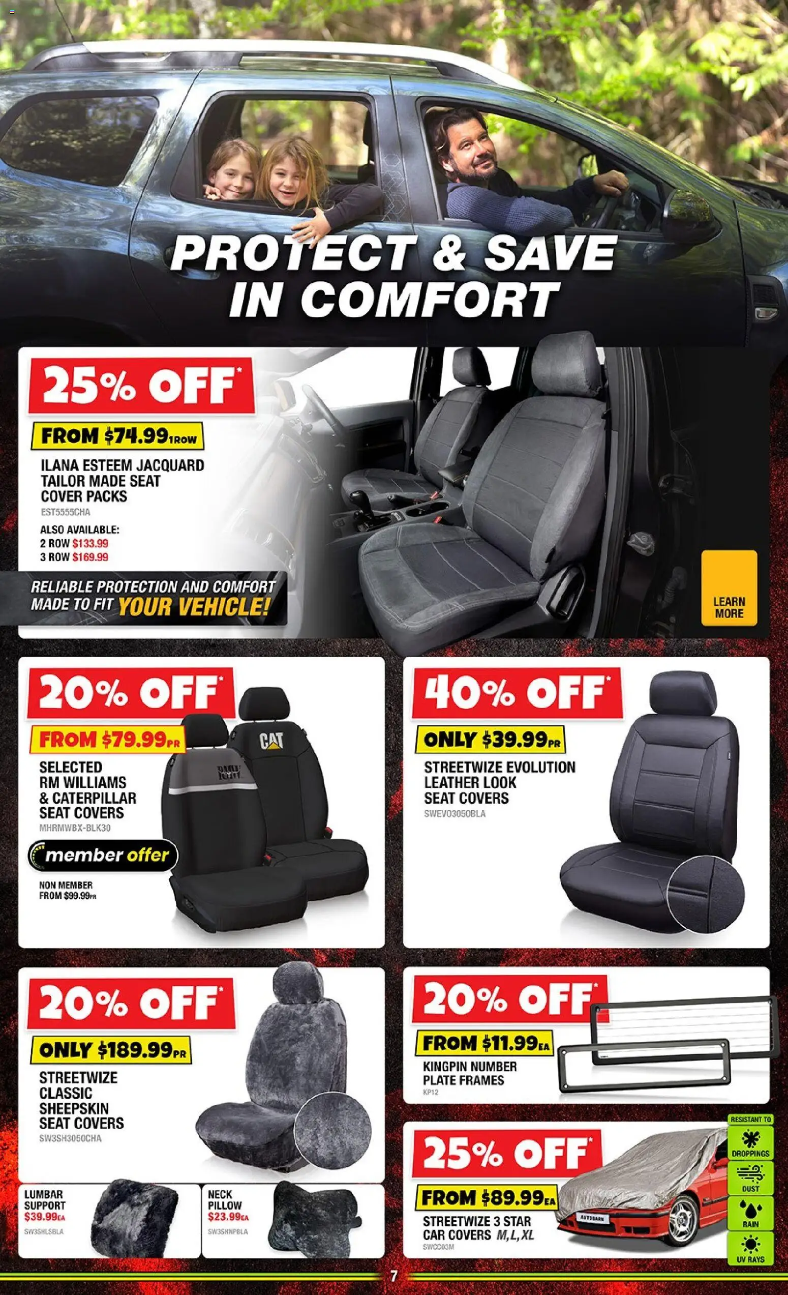 Autobarn catalogue - valid from 15/07/2026 | Page: 7 | Products: Sheepskin, Pillow