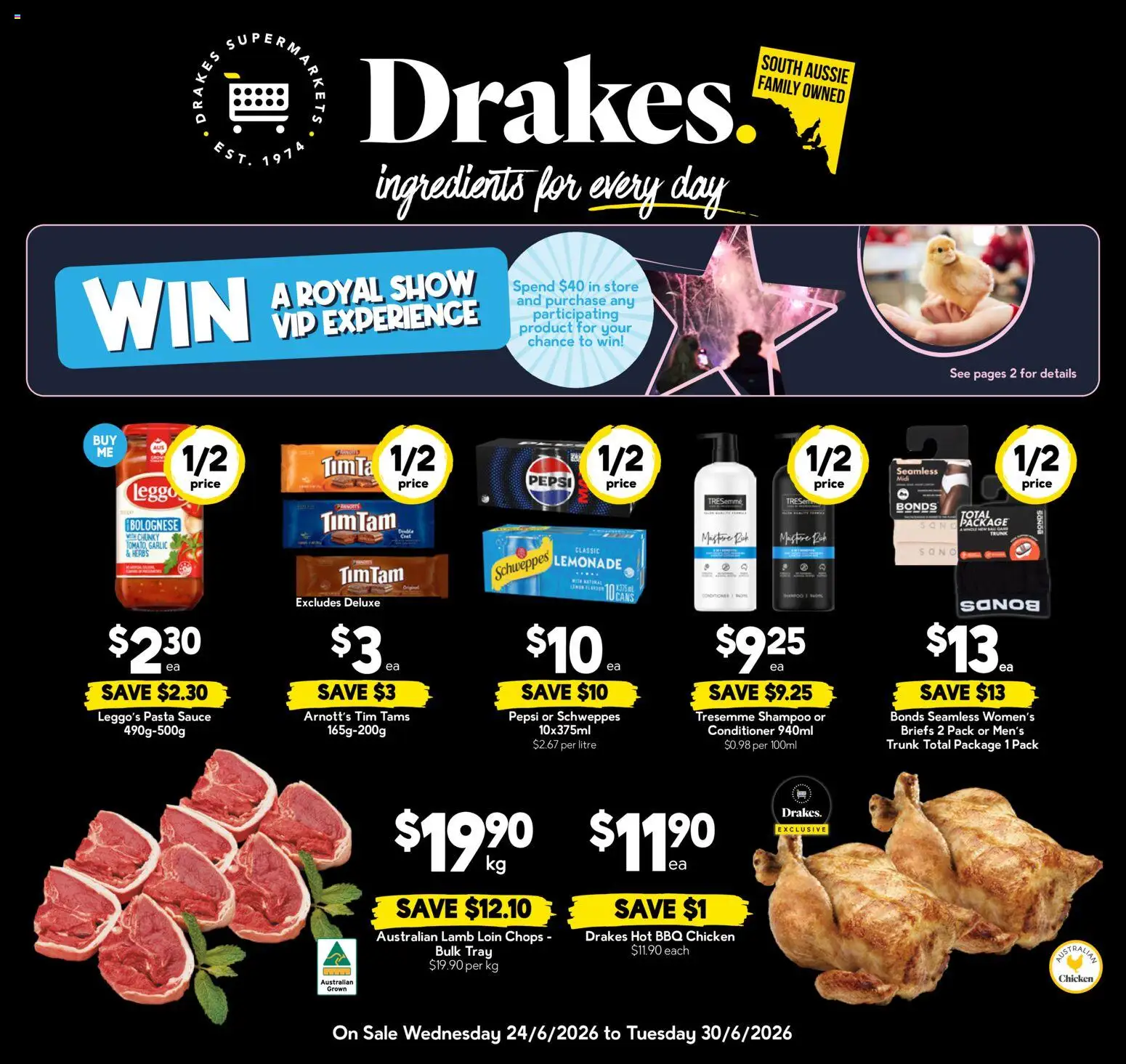 Drakes weekly specials catalogue from 24/06/2026 ❇️ Available here! | Australia