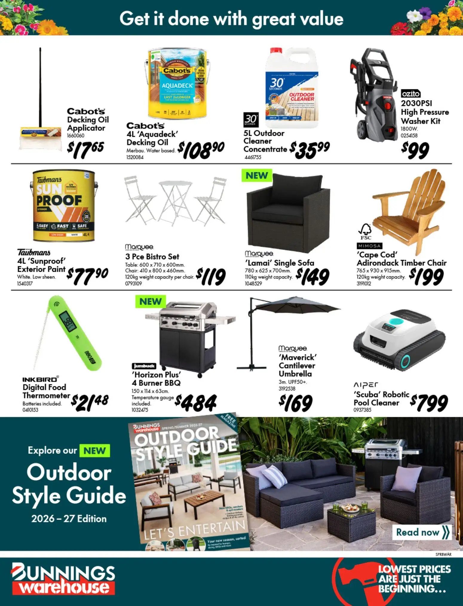 Bunnings Warehouse catalogue - valid from 09/09/2026 | Page: 32 | Products: Magazine, Digital, Weight, Thermometer