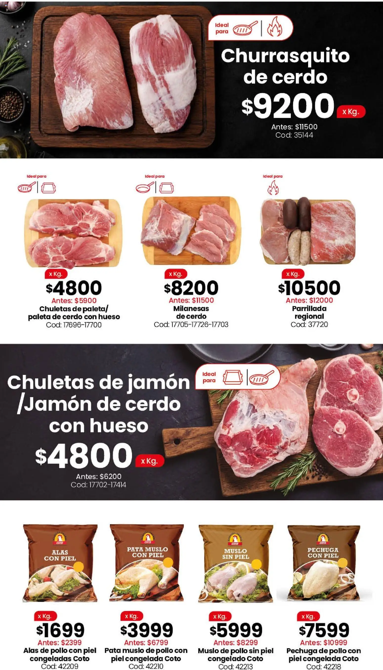 Coto - Ofertas │ válido desde el 18.05.2026 | Página: 2 | Productos: Pollo, Paleta, Jamón, Cerdo