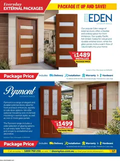 Preview of Doors Plus catalogue - valid from 01/09/2026 | Page: 17 | Products: Door, Light, Suit, Laundry
