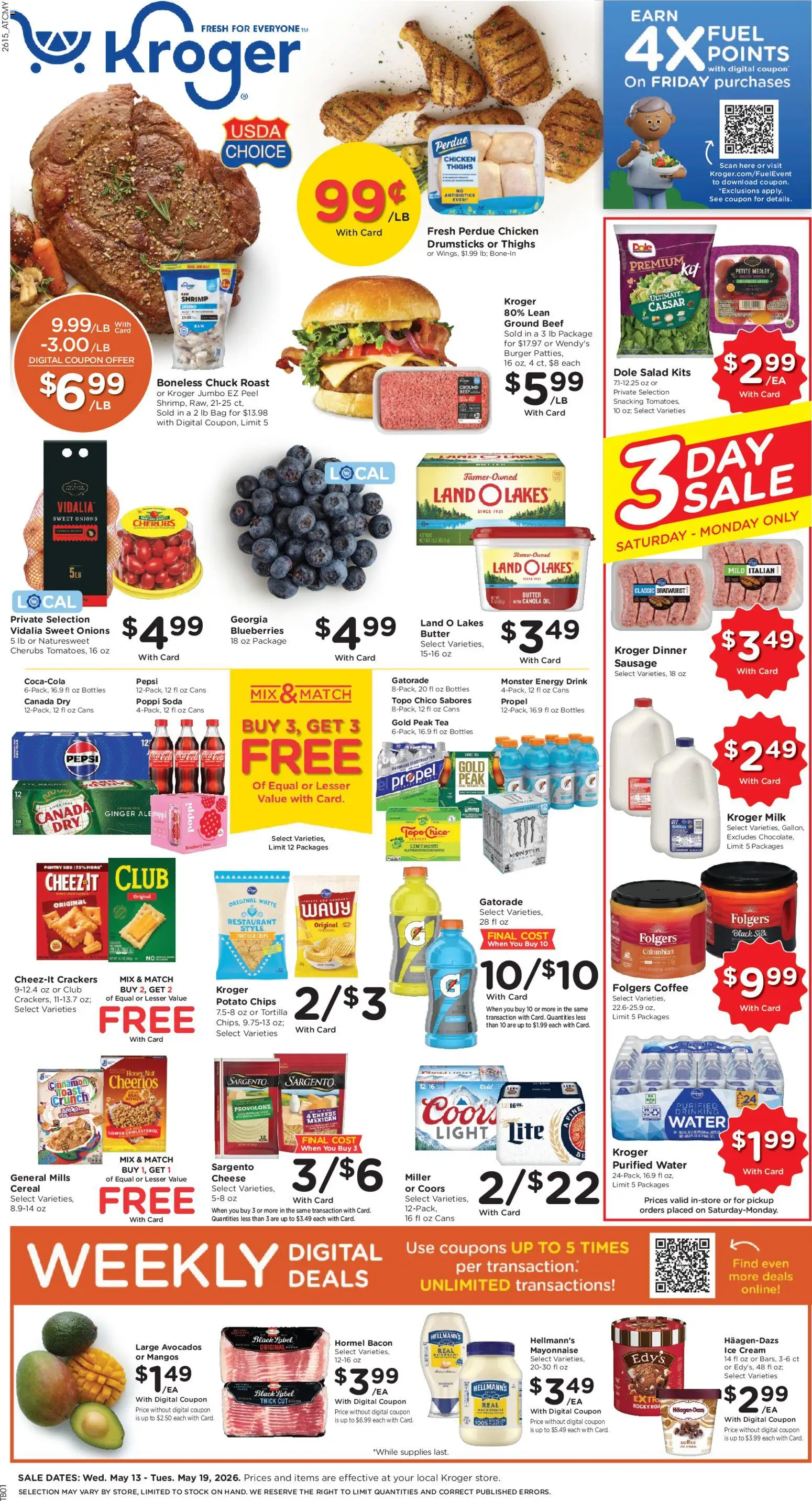 Kroger Weekly Ad - valid from 13.05.2026 | Page: 1