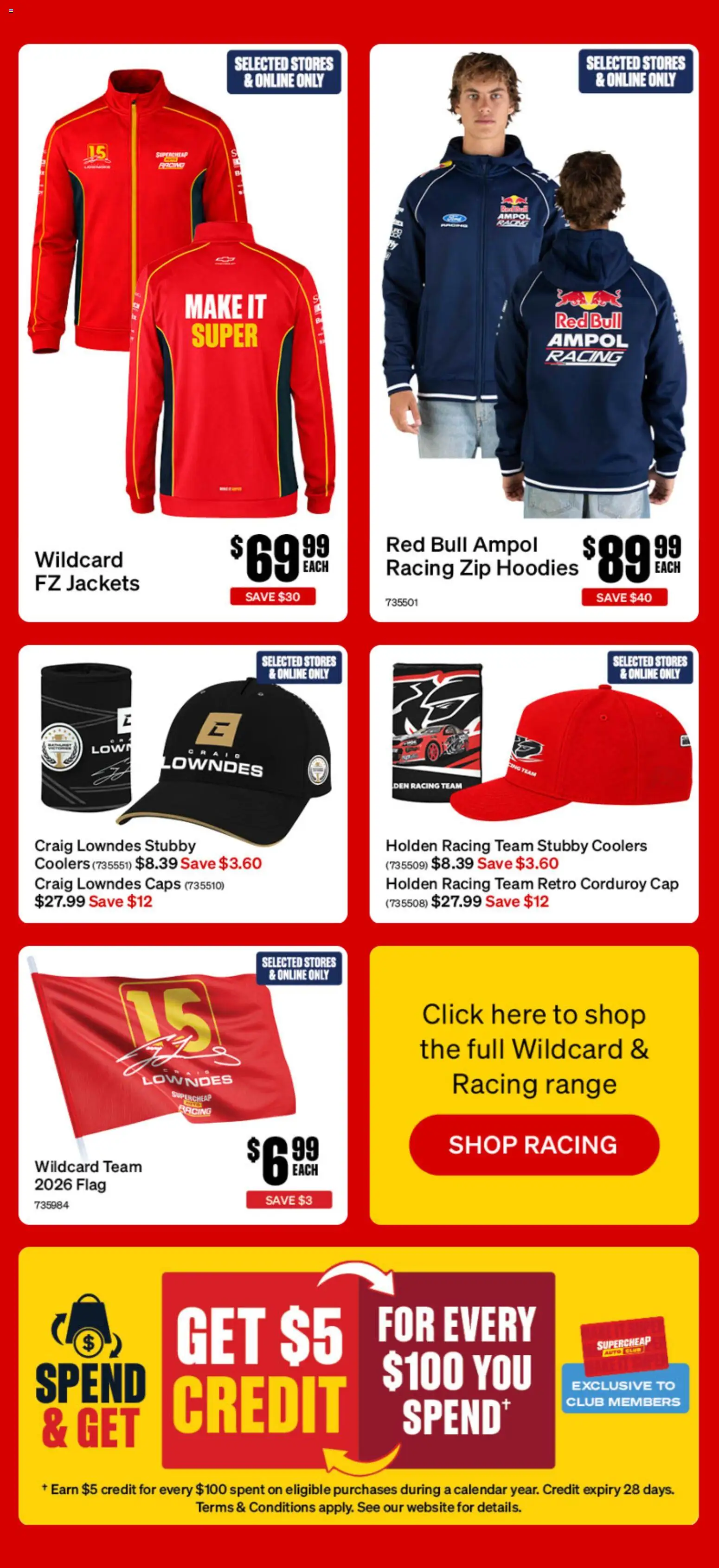 Supercheap Auto catalogue - valid from 30/09/2026 | Page: 4 | Products: Red Bull, Cap