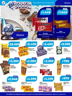 Vista previa Vital ofertas válido desde el 11.05.2026 | Página: 18 | Productos: Mani, Leche, Chocolate, Alfajor