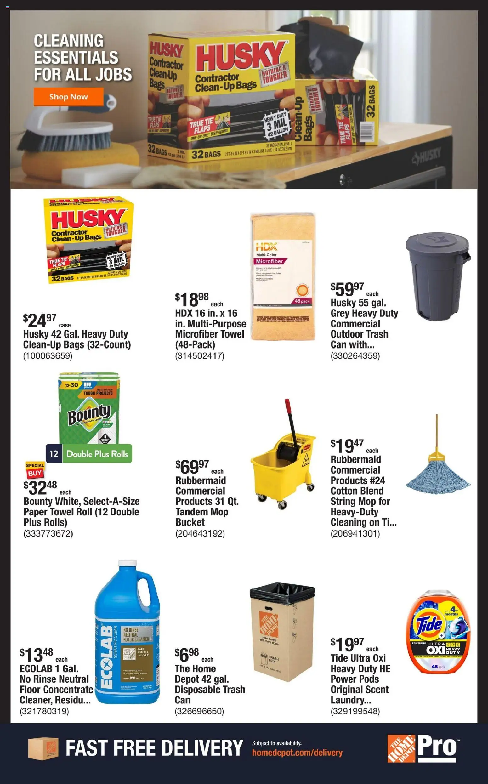 Home Depot Shop Pro Ad - CA - valid from 08.06.2026 | Page: 4 | Products: Safe, Case