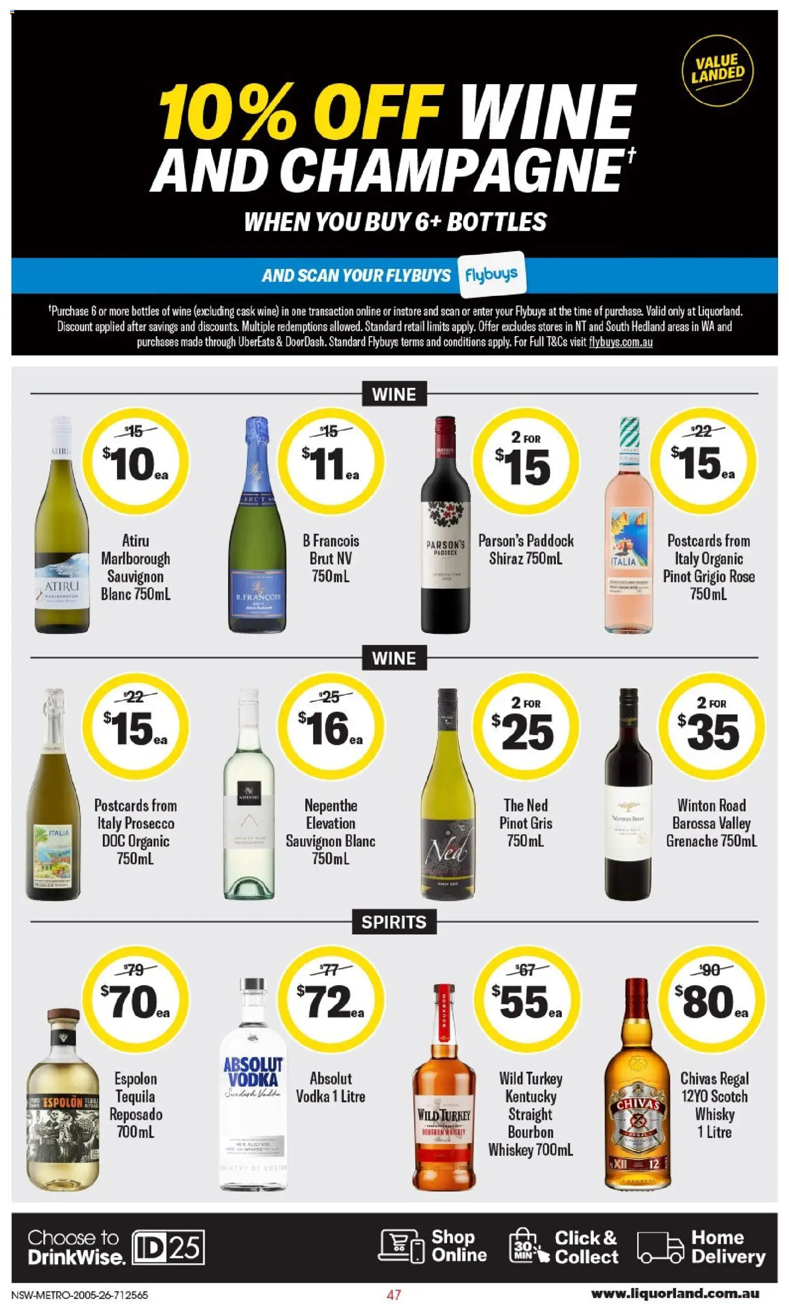 Liquorland catalogue - valid from 19.05.2026 | Page: 2 | Products: Wine, Vodka, Whiskey, Scotch