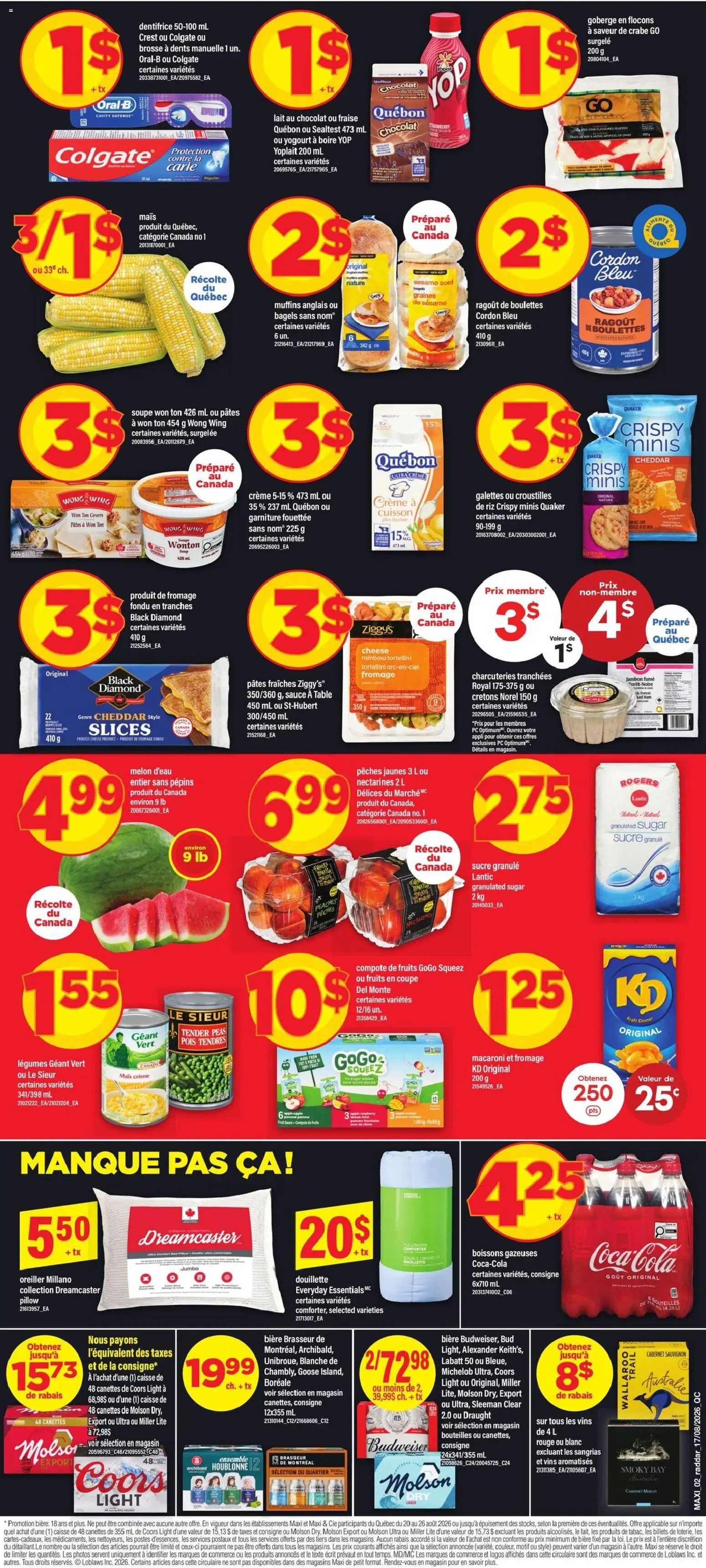 Maxi flyer valid from Aug 20, 2026 | Page: 2
