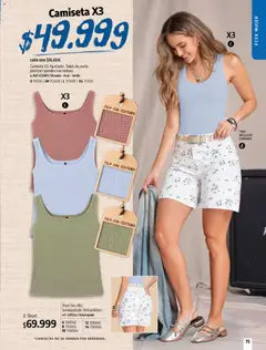 Pacifika catálogo -  Vista previa de la revista de la tienda Pacifika valido desde el 12/07/2026 | Página: 75 | Productos: Short, Camiseta