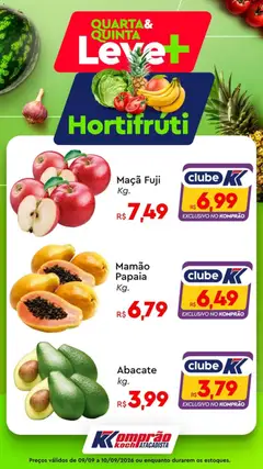 Komprao Atacadista ofertas Hortifruti - Pré-Visualização do folheto da loja Komprao Atacadista, válido de 09/09/2026 | Página: 3