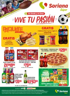 Vista previa de Soriana folleto Vive tu pasión, nuevo folleto de la tienda, válido en México a partir del 08/10/2026