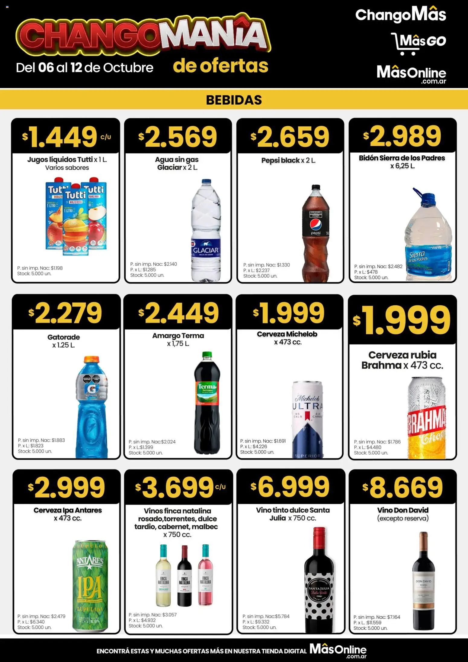 Changomas Ofertas │ válido desde el 06/10/2026 | Página: 8